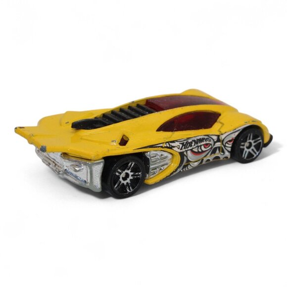 2004 Hot Wheels Ultra Rare Yellow Side Draft Cyborg Assault Exclusive Die-Cast T - Picture 5 of 8